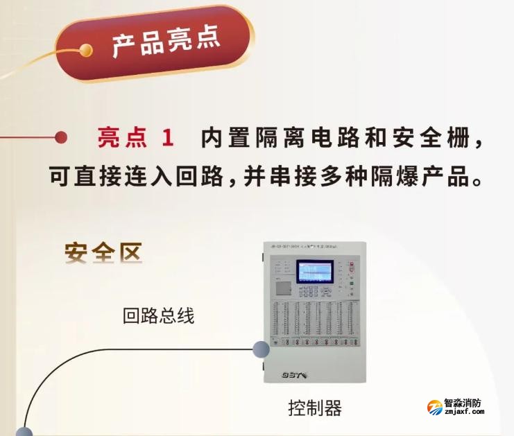 JTY-GM-GSTN9811(Ex)/WIS、GSTN9812(Ex)/WIS海灣隔爆煙感溫感產(chǎn)品亮點